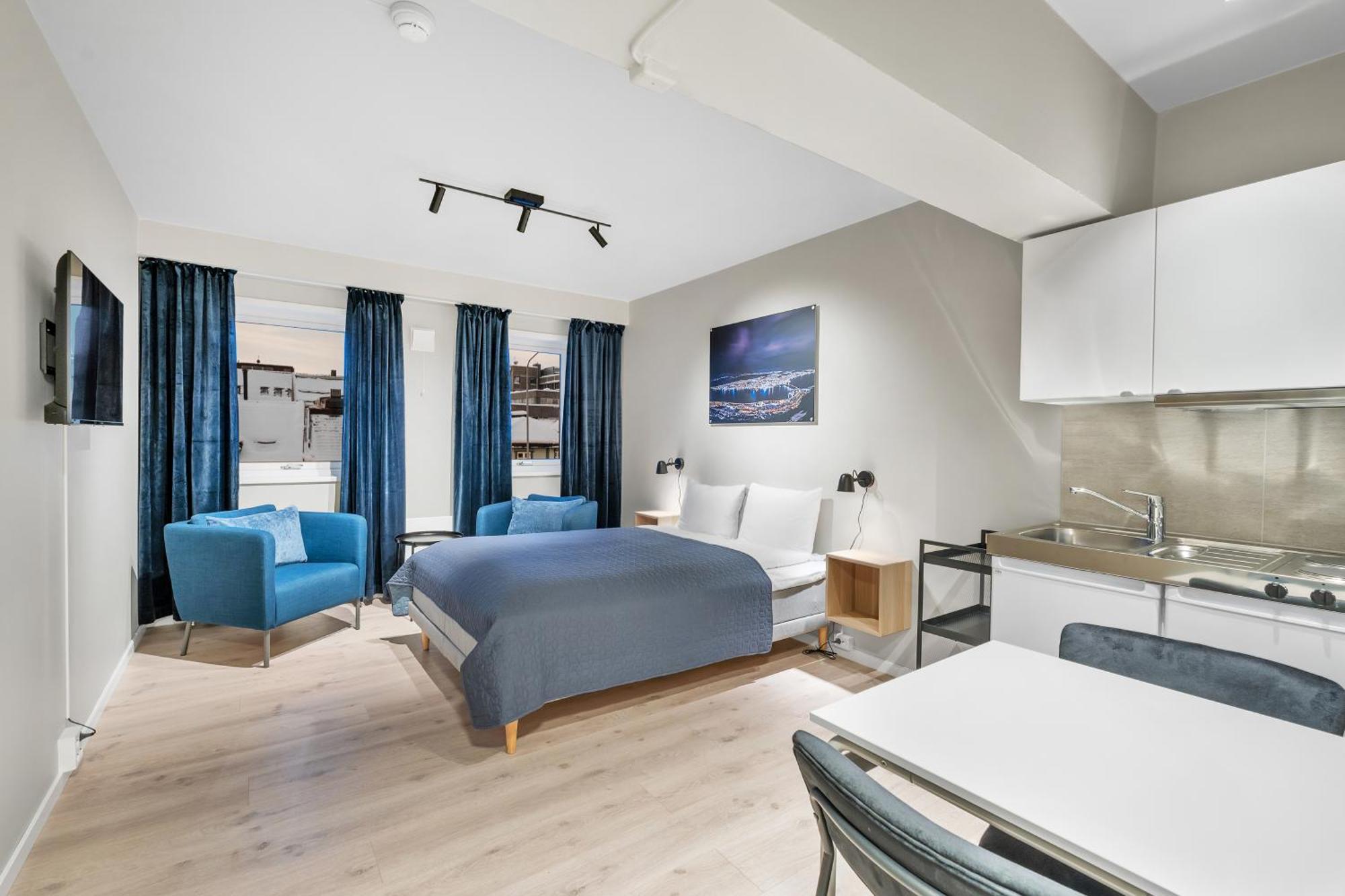 Bispegata 5 - Studio Apartment Hotel Tromso Bagian luar foto