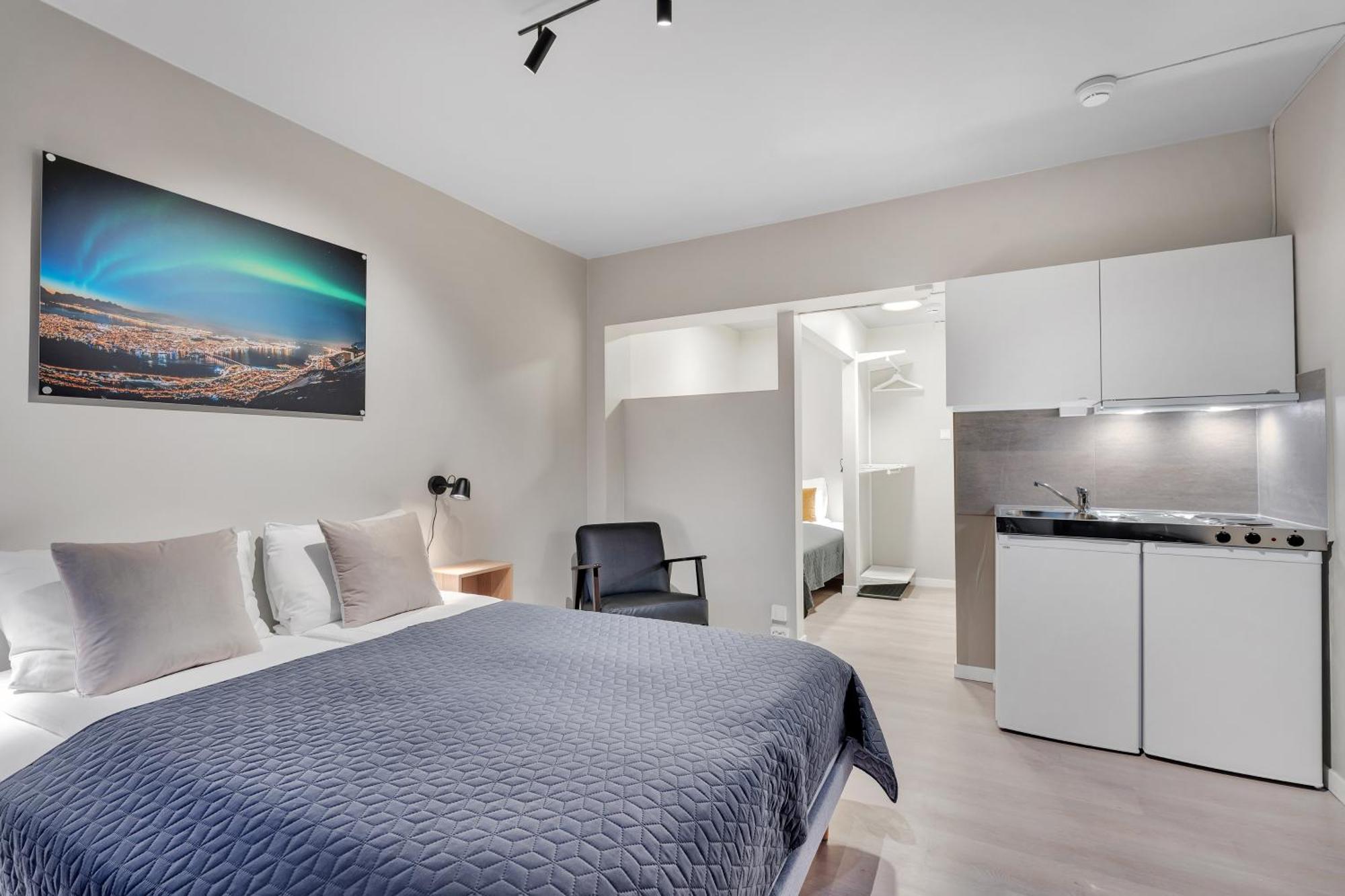 Bispegata 5 - Studio Apartment Hotel Tromso Bagian luar foto